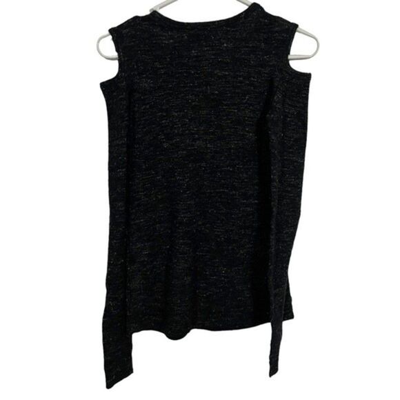 Current/Elliot Wool Black Cold Shoulder Sweater - Picture 2 of 6
